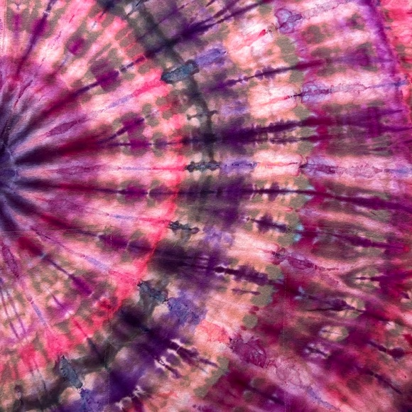 Free People Beach Essential Extreme Tee Mini size XS NEW Rosewood Tie Dye - Picture 4 of 7